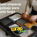 cómo empacar equipaje para vuelo largo