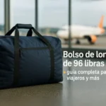 Bolso de lona de 96 libras